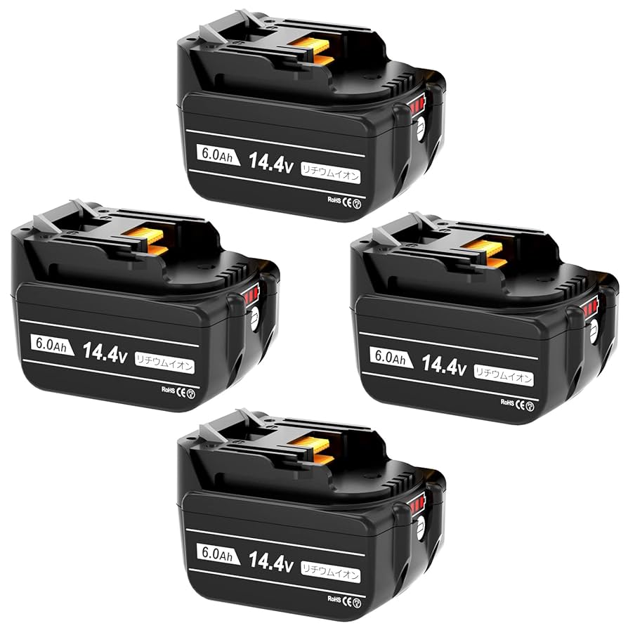 Amazon.co.jp: Baster 互換 マキタ 14.4v バッテリー BL1460B 四